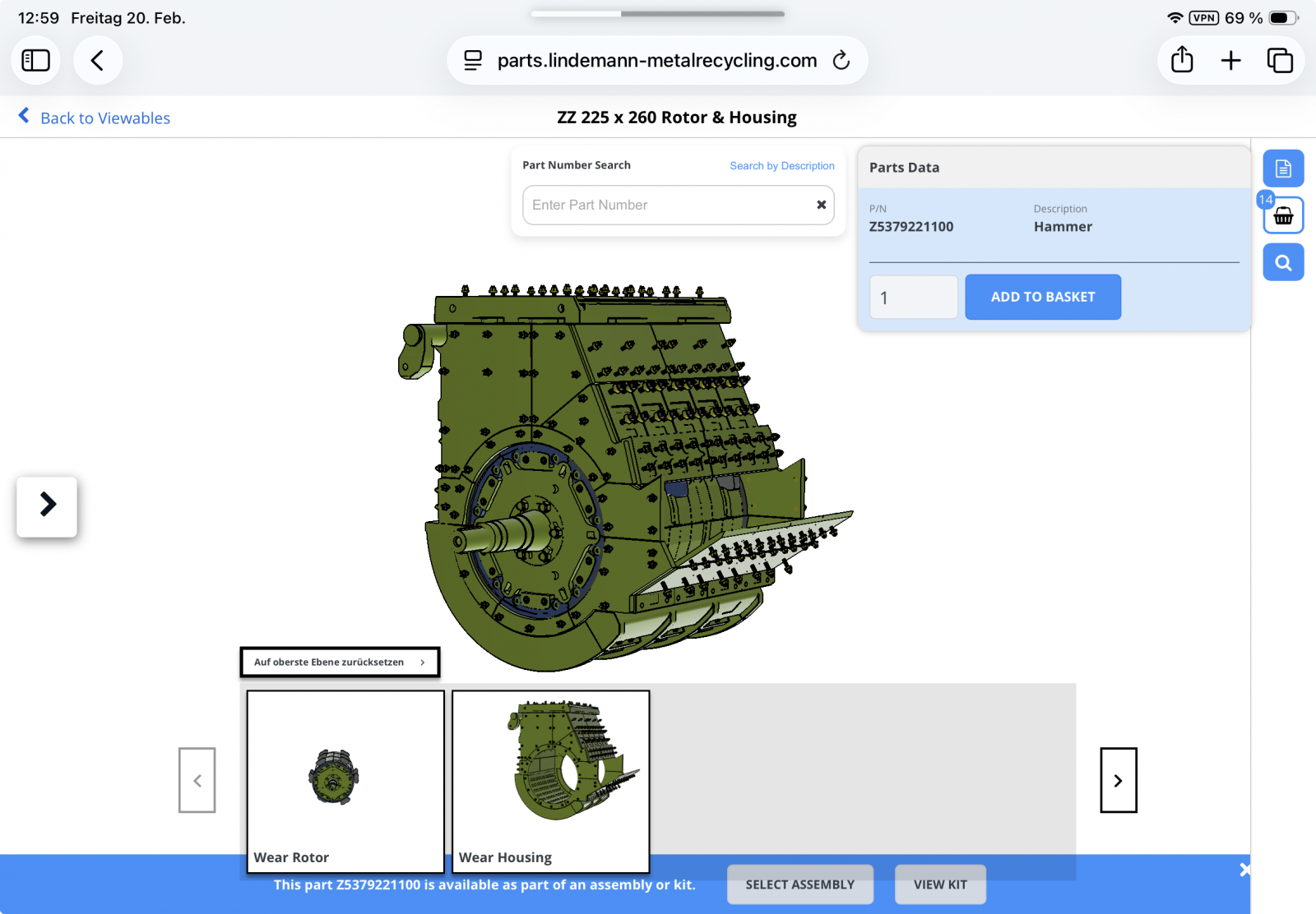 Spare and Wear Parts