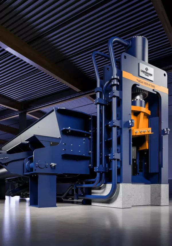 LINDEMANN NxtCut Scrap Metal Shear