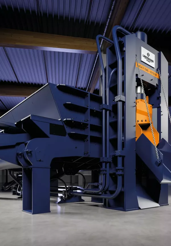 LINDEMANN EtaCut II Scrap Metal Shear